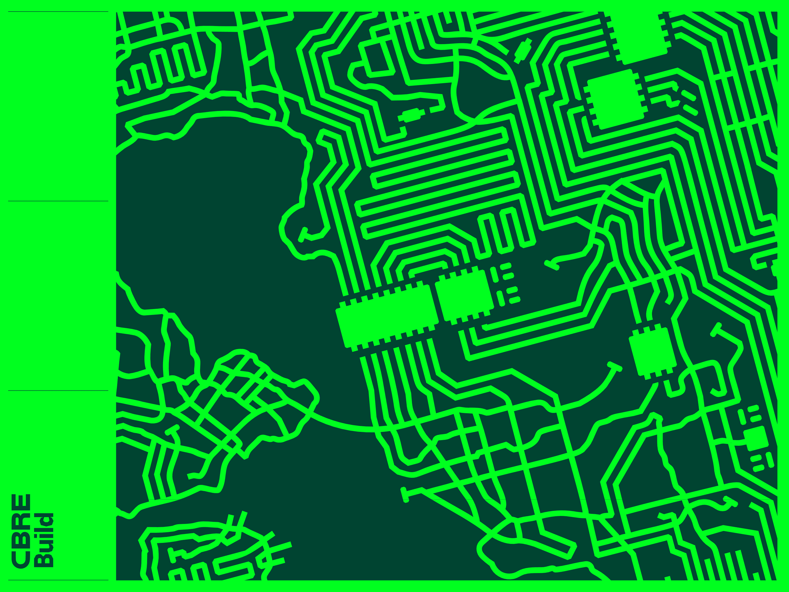 CBRE Build brand graphics